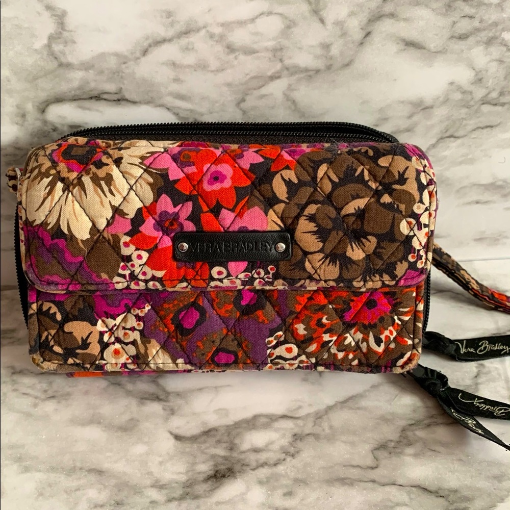 Vera Bradley Rosewood All-In-One Wristlet